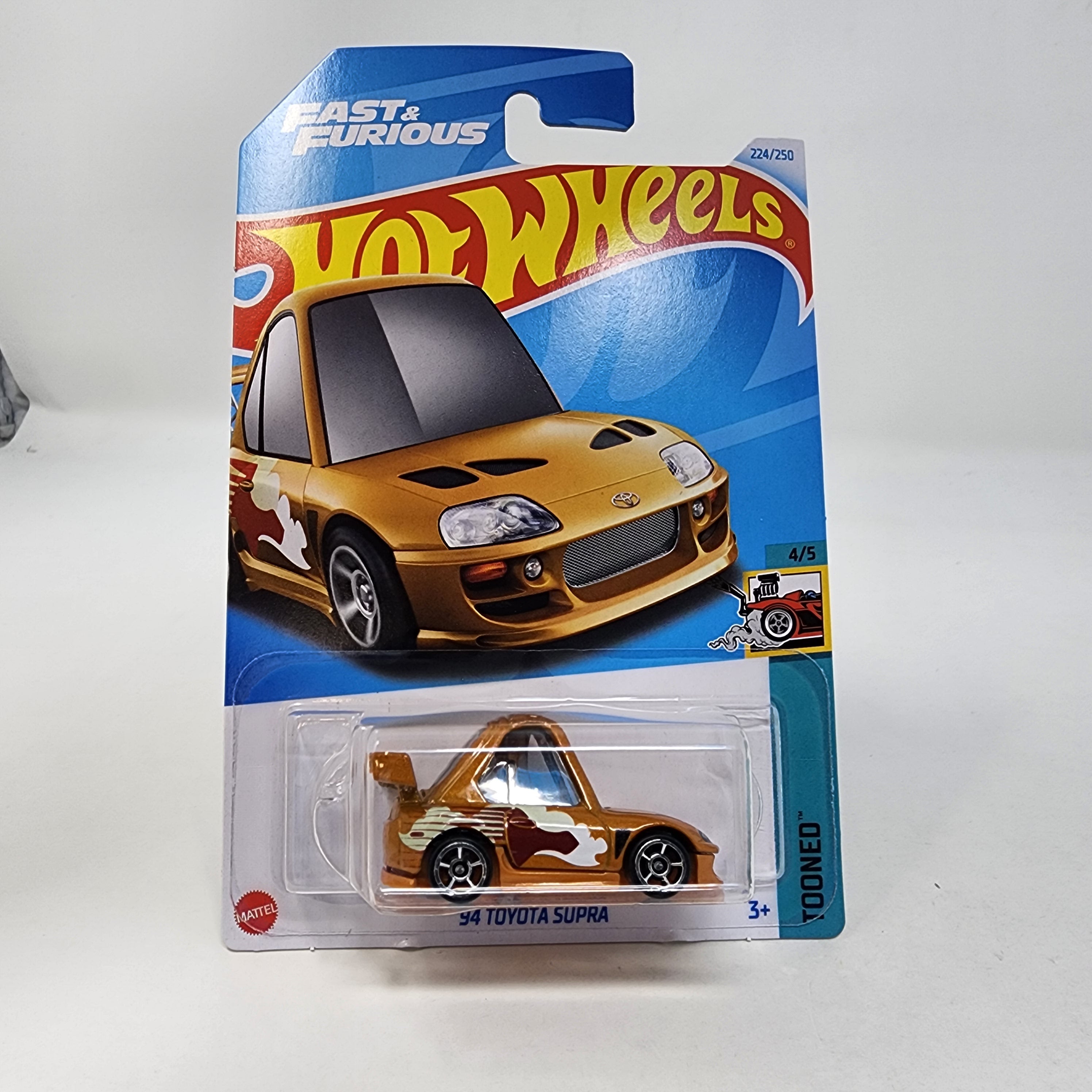 '94 Toyota Supra #224 * Fast & Furious * 2024 Hot Wheels Case Q、mySite、hgirdovlk