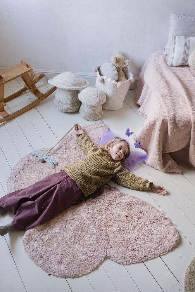 WASHABLE ANIMAL COTTON RUG BABY BUTTERFLY、mySite、gigharbornorthrealestate