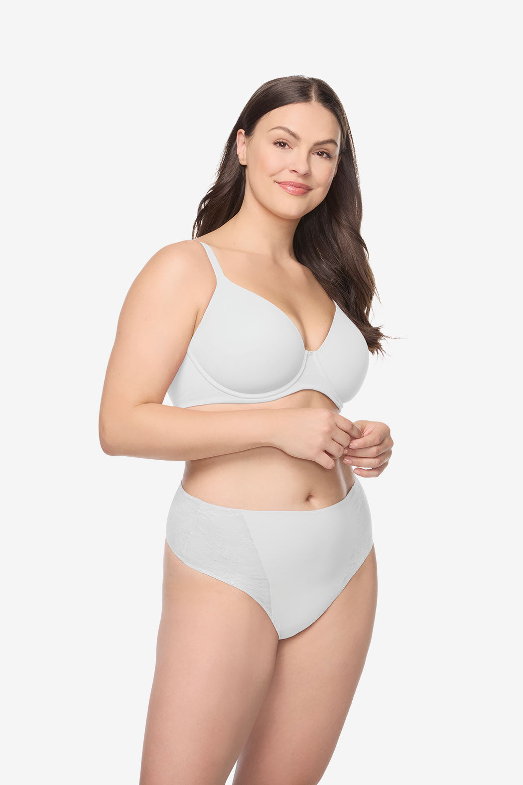  Luxe Dreamer Retro Thong in White、mySite、justintrudeaud