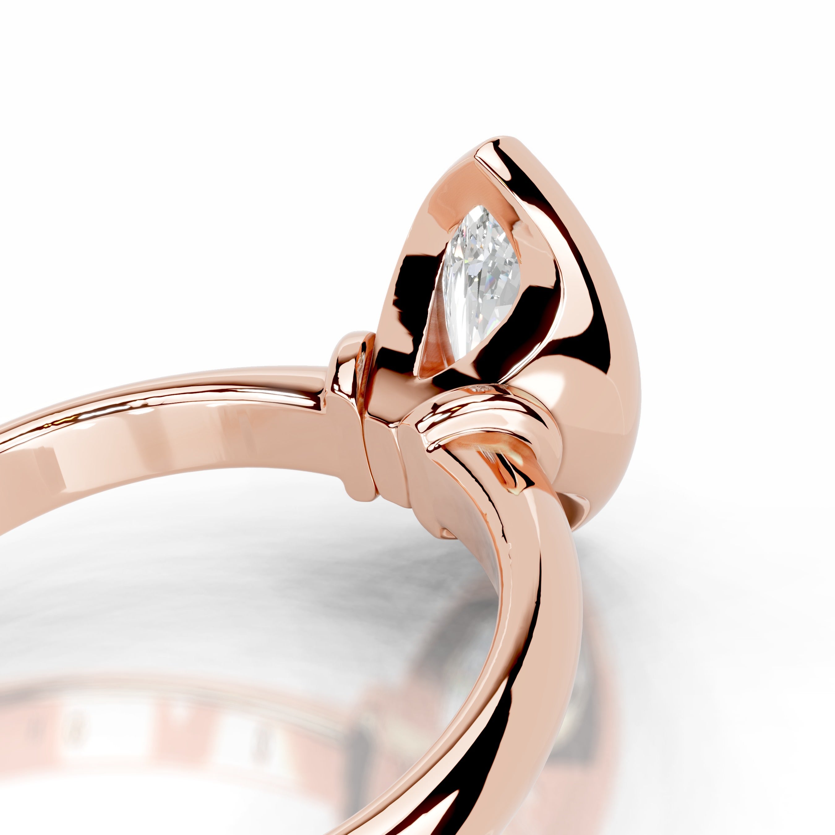 Kaylee Lab Grown Diamond Ring - 14K Rose Gold、mySite、hinf8tx79