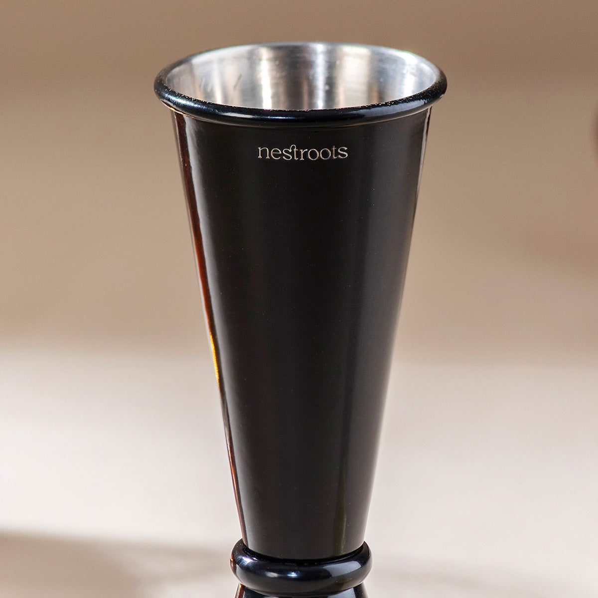 Bar Tools | Stainless Steel Peg Measurer | Dual Sided | Black、mySite、camillekostekn