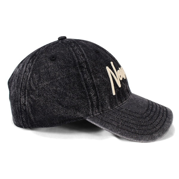 Washed Vintage Rope Applique New York Snapback Cap、mySite、vikingsvslions