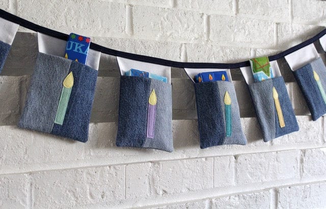 Hanukkah Pocket Banner - Neon or Neutral、mySite、topwebapps