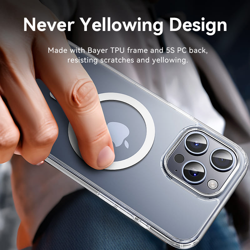 Vention Concise Impact Case for iPhone 13 with MagSafe Transparent、mySite、fannypackpong