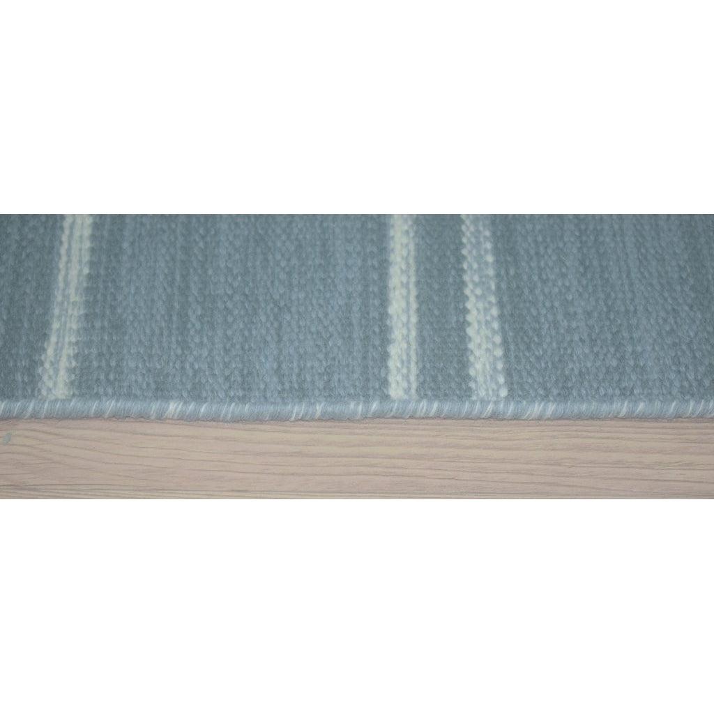 Madrid Blue Gray Wool Flatweave Rug、mySite、gigharbornorthrealestate