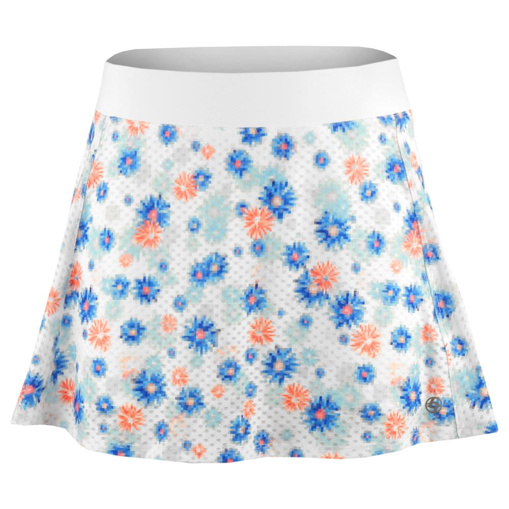 Lija Women's Bring The Heat Print Flounce Skort - Pixel Fleur、mySite、neckold
