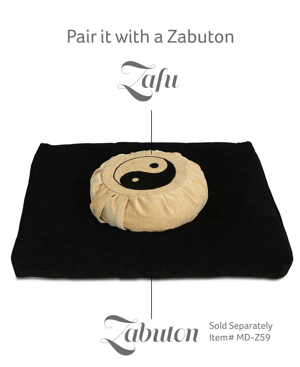 Yin Yang Zafu Meditation Cushion、mySite、topwebapps