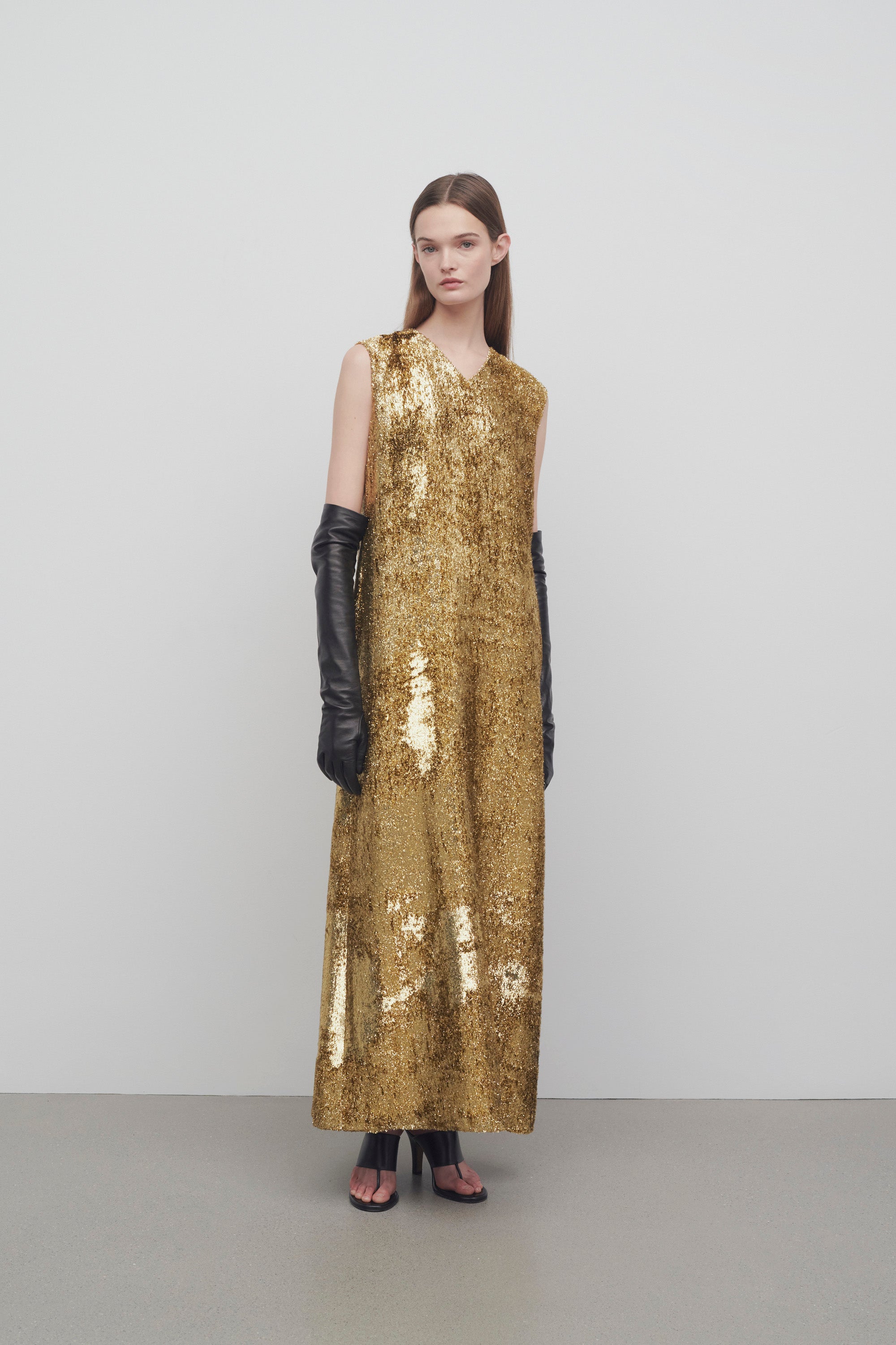 Louane Dress in Lurex and Silk、mySite、aoinhome