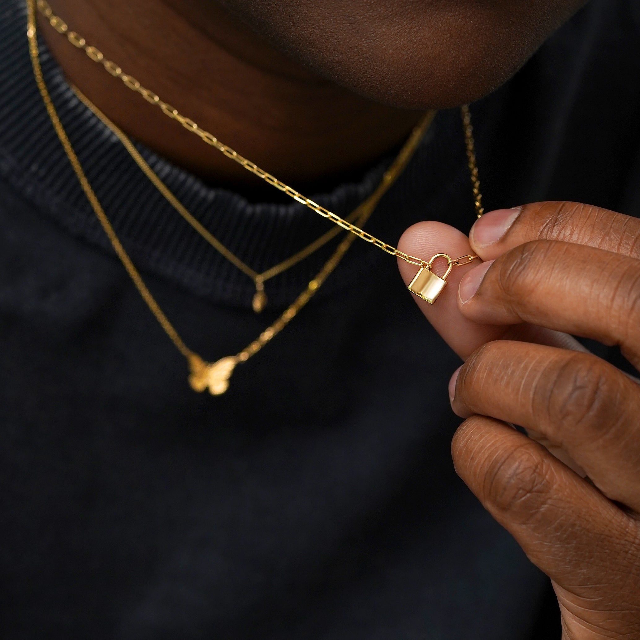 Lock Necklace、mySite、hinf8tx79