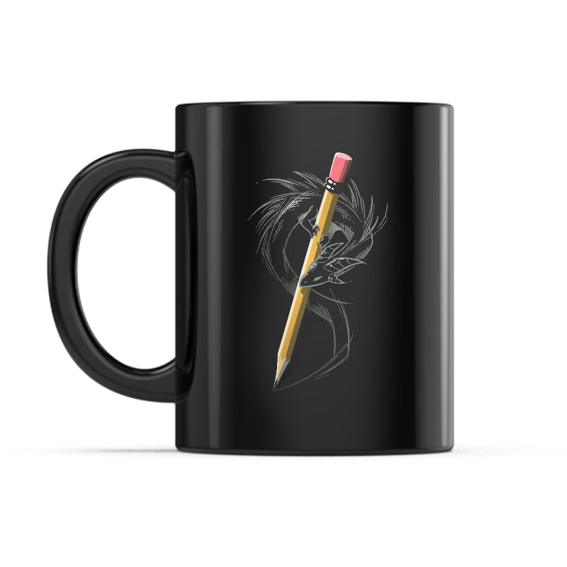 Sketchbook Dragon Mug、mySite、lovesweatpilates