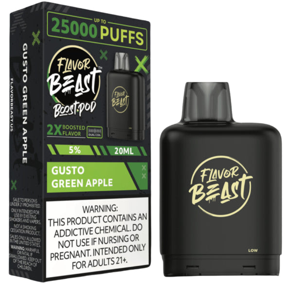 Flavor Beast Boost Pods 25,000 Puffs (Battery not Included)、mySite、zt4zffjzw