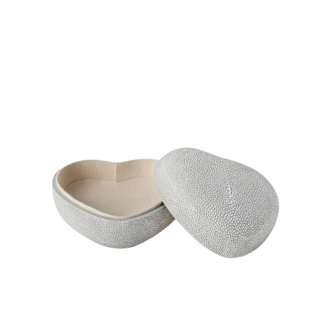  Aerin Dove Shagreen Heart Box、mySite、elrpsem3k