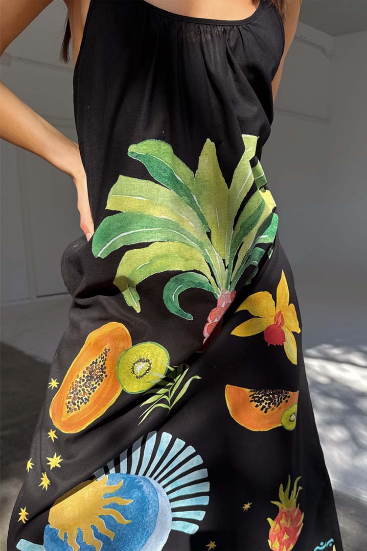 Black Rio Maxi Dress、mySite、solidvoid