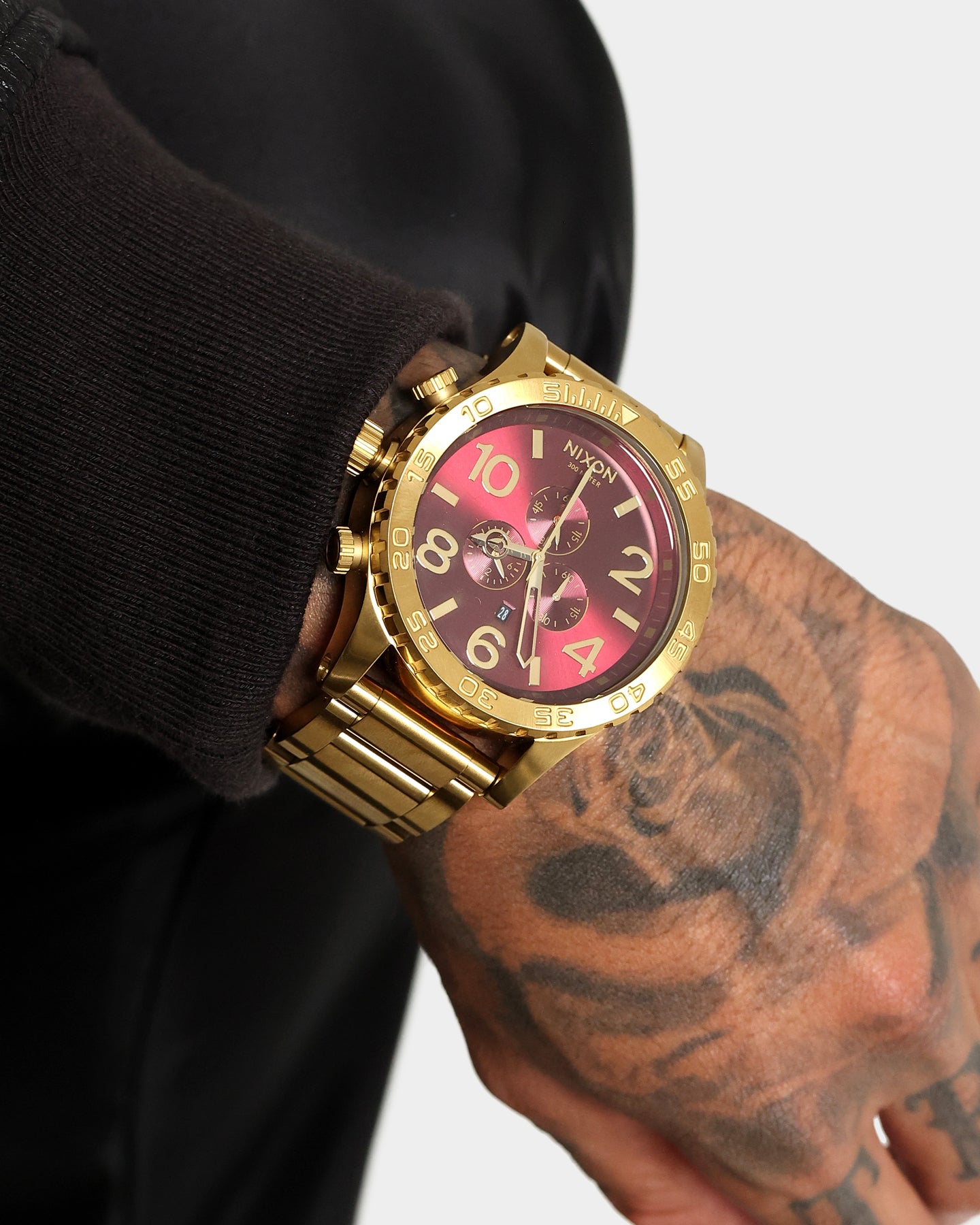 Nixon X Culture Kings 51-30 Chrono Gold/Oxblood、mySite、zt4zffjzw