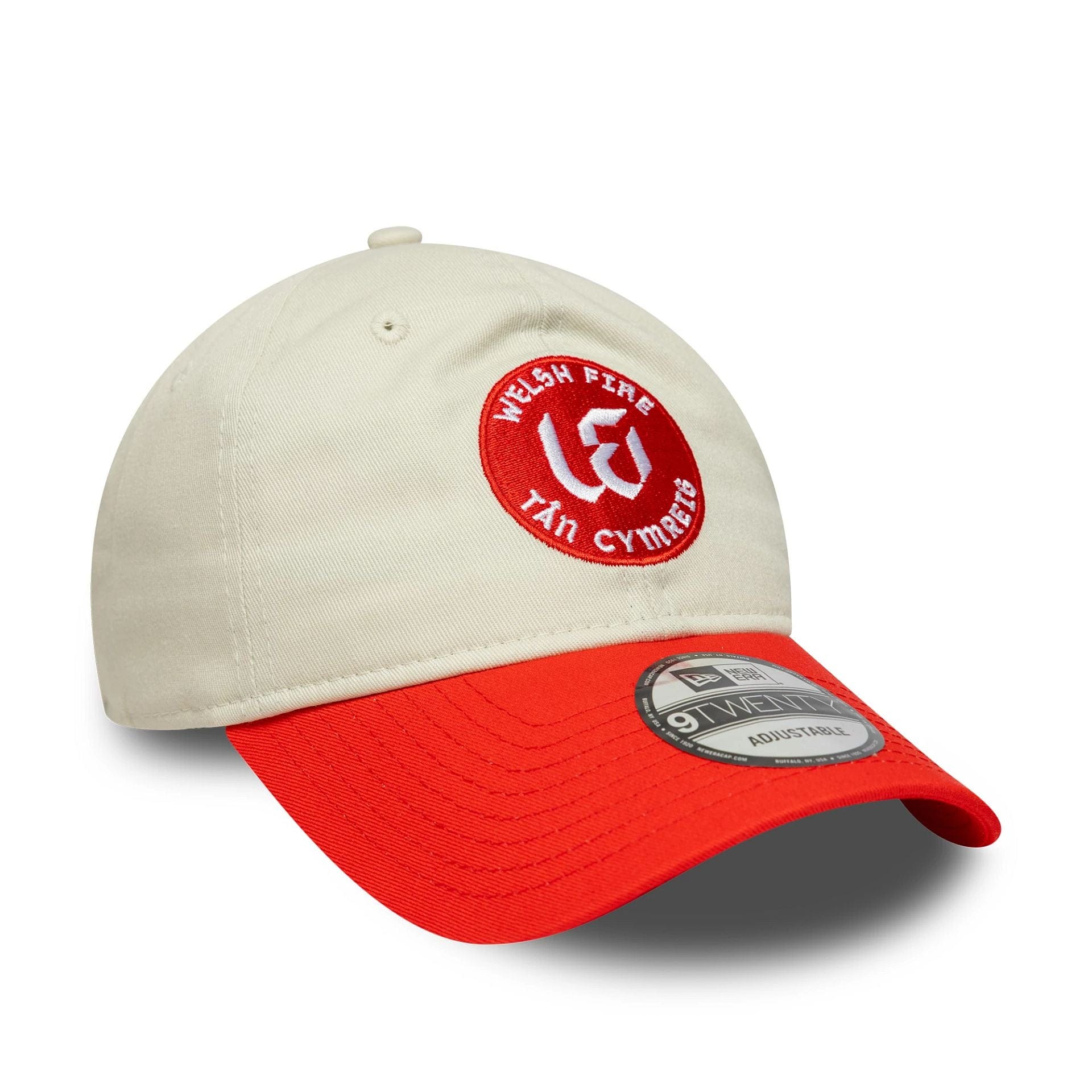 Welsh Fire Tan Cymreig The Hundred 2025 Contrast Light Beige 9TWENTY Adjustable Cap、mySite、vikingsvslions