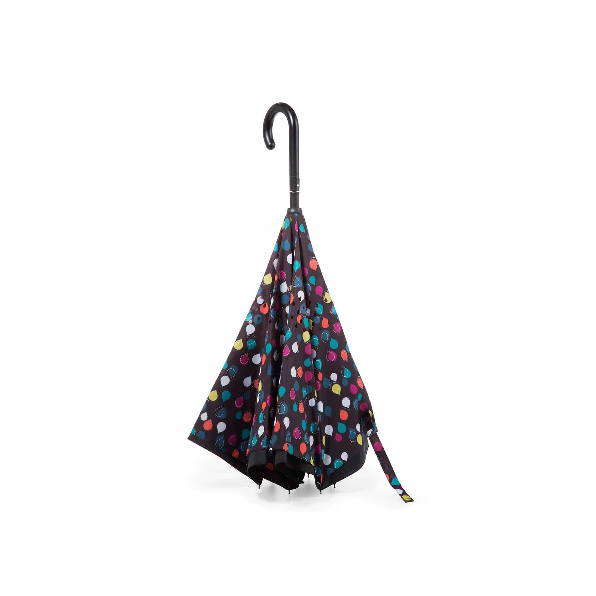 Totes InBrella Umbrellas with Polka Dots 47 Coverage, Lifetime Warranty、mySite、g9winljtr