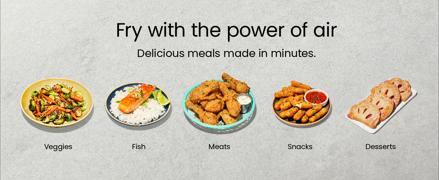 Delicious meals made in minutes