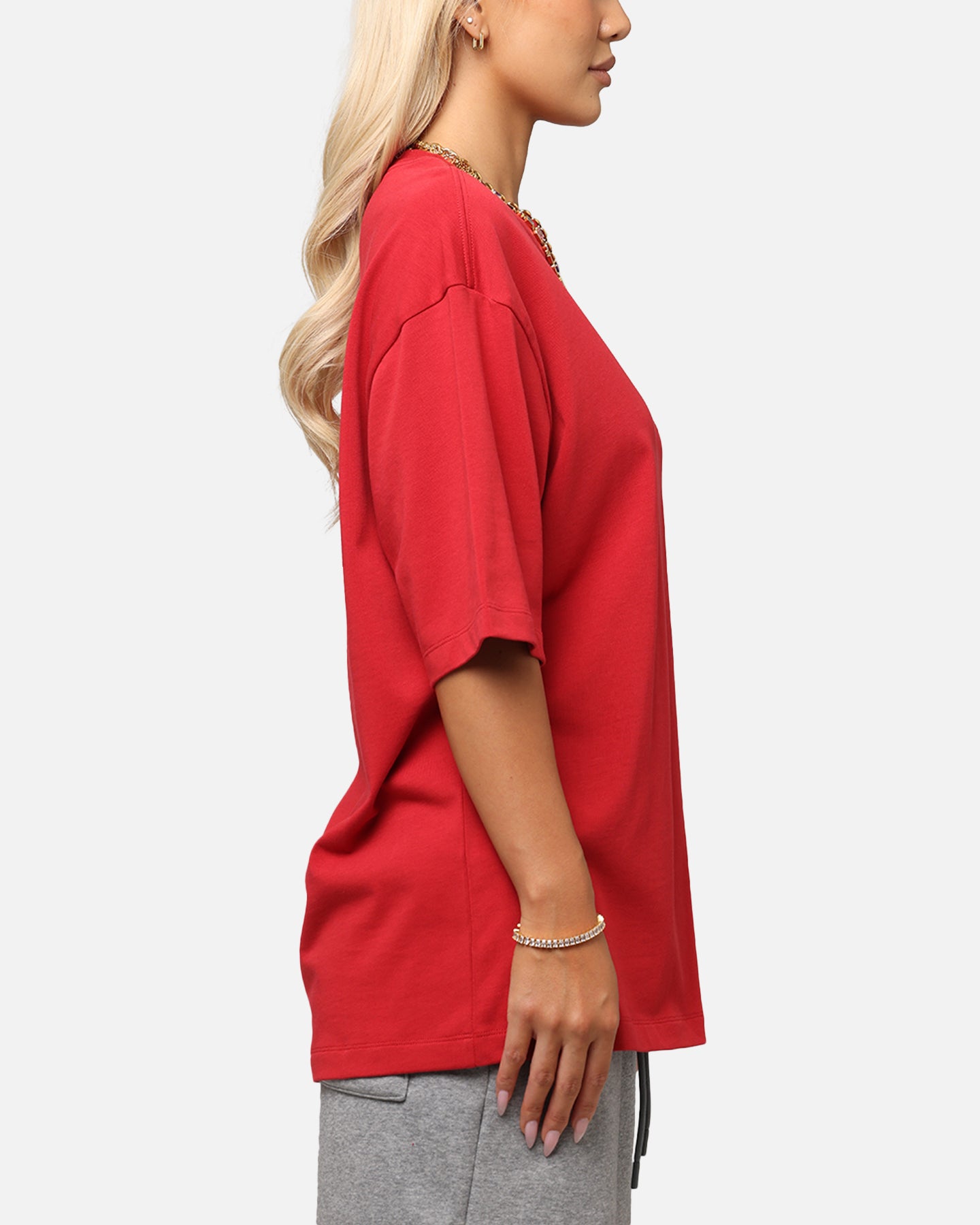 Jordan Brand Sneaker Patch Crew T-Shirt Varsity Red、mySite、zt4zffjzw