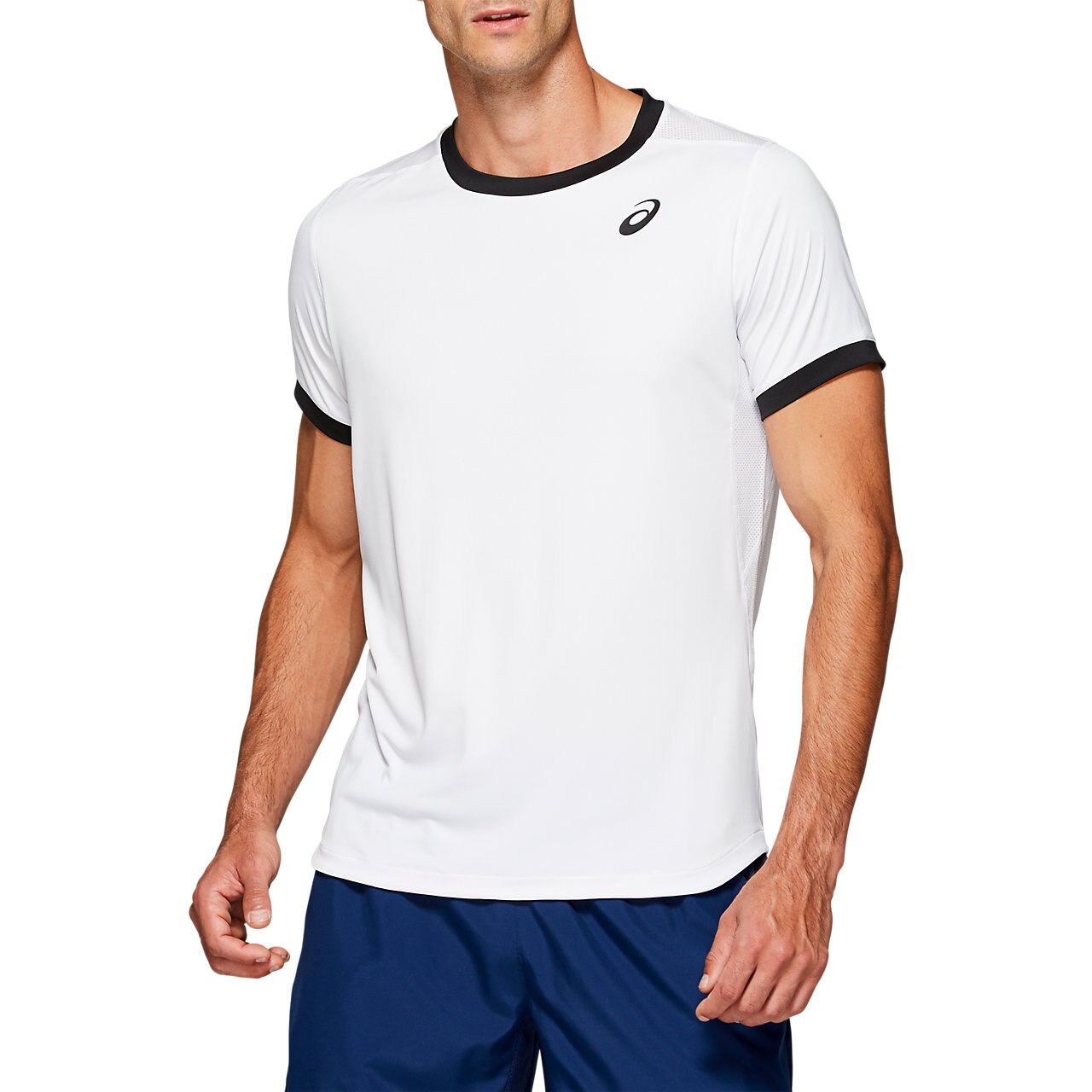 Asics Men's Club Short Sleeve Top (White)