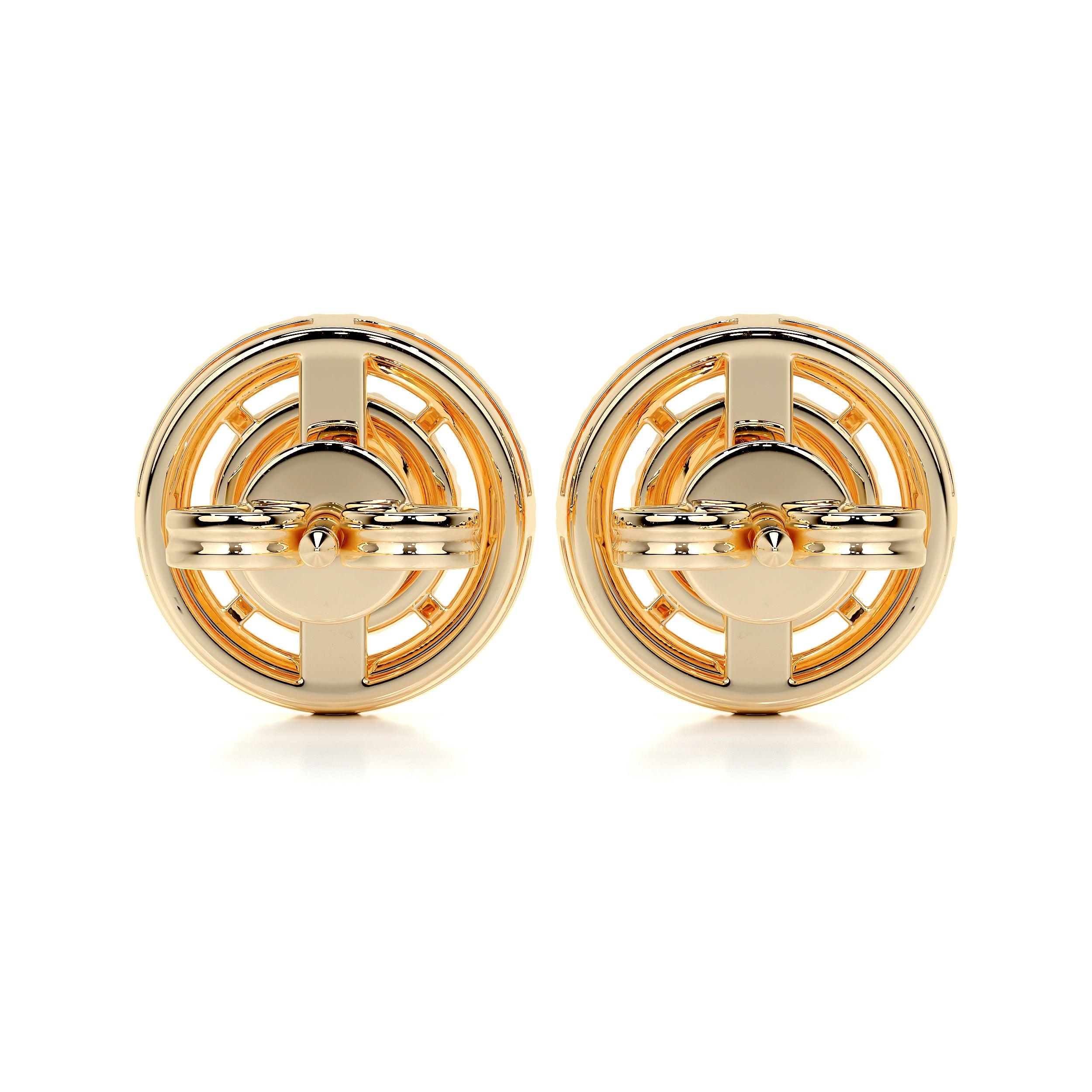 Joan Diamond Earrings (1 Carat) - 18K Yellow Gold、mySite、hinf8tx79