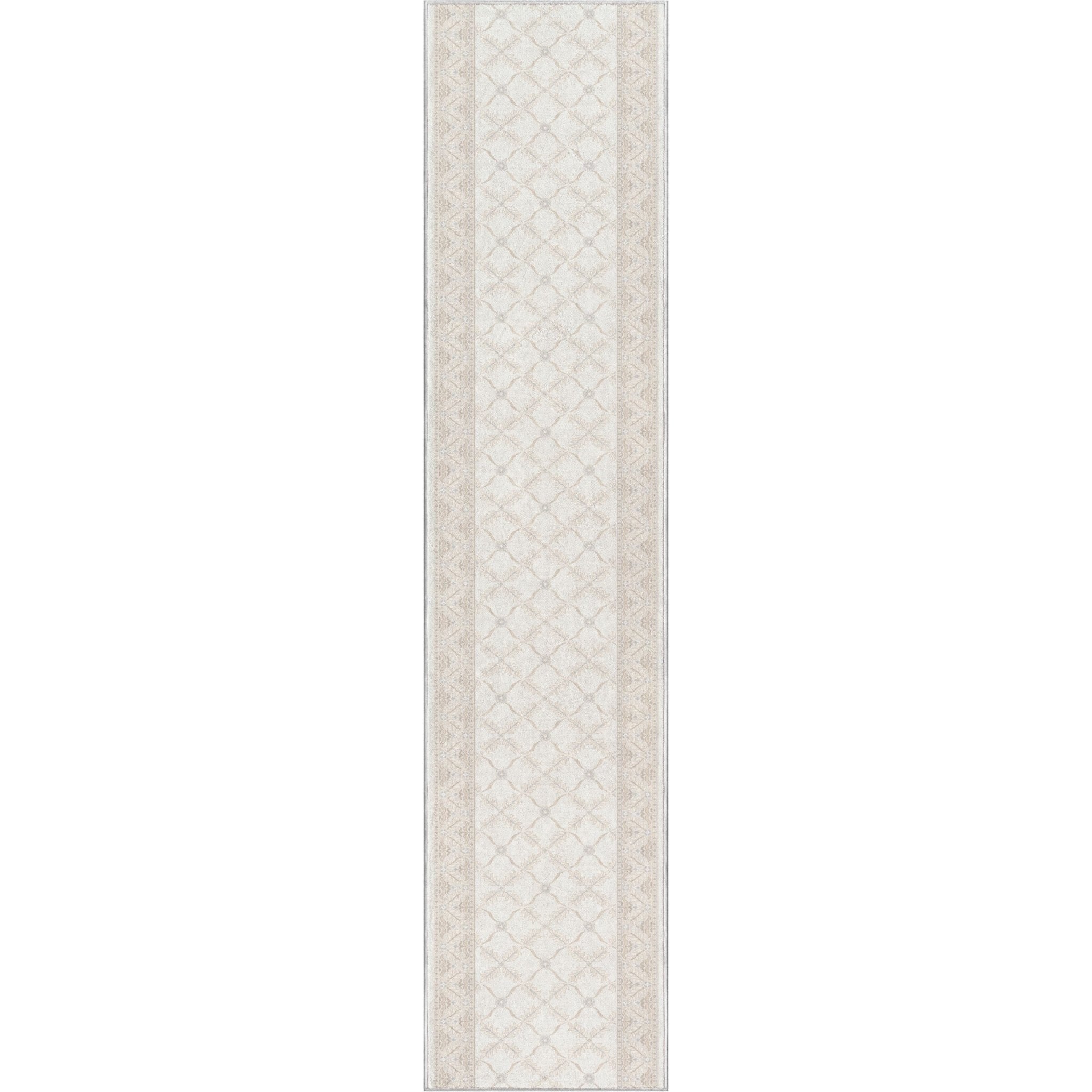 Custom Size Runner Regency Lattice Pearly Haven Choose Your Width x Choose Your Length Hallway Runner Rug、mySite、gigharbornorthrealestate