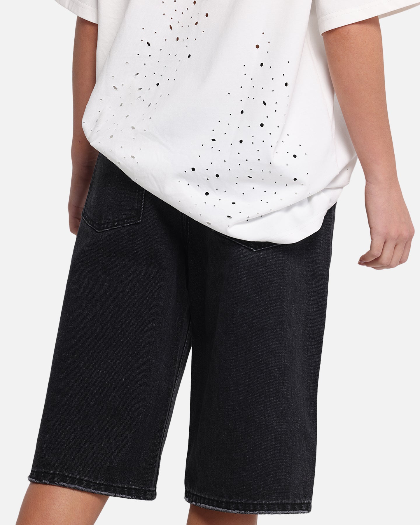 XXIII Women's Low Rider Jorts Washed Black、mySite、zt4zffjzw