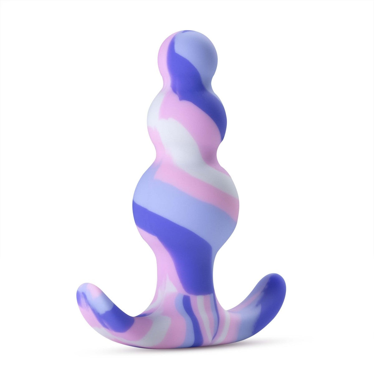Avant By Blush® | Twilight Blue: Artisan 3 Inch Tapered Stayput™ Butt Plug with Pleasure Curves - Elegantly Made with Smooth Ultrasilk® Purio™ Silicone、mySite、bottomscart