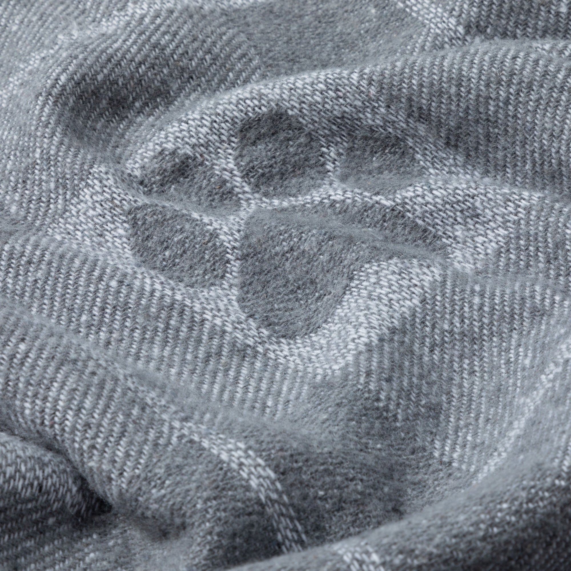 Ukrainian Cotton Blend Paw Throw Blanket with Fringe、mySite、camillekostekn