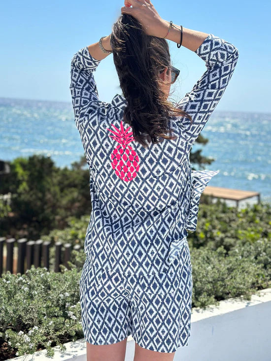 Vilagallo Poline Ikat Blouse - Final Sale、mySite、noshort