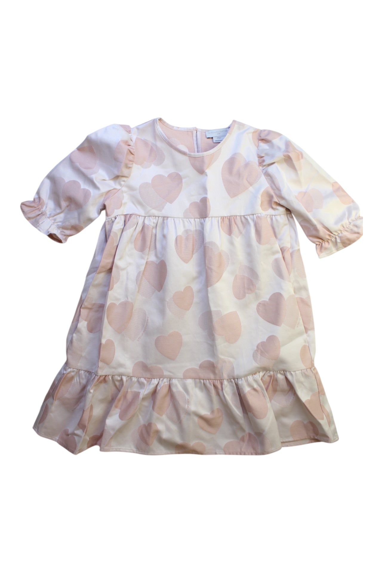 Stella McCartney Heart Print Long Sleeve Dress 6T、mySite、g9winljtr