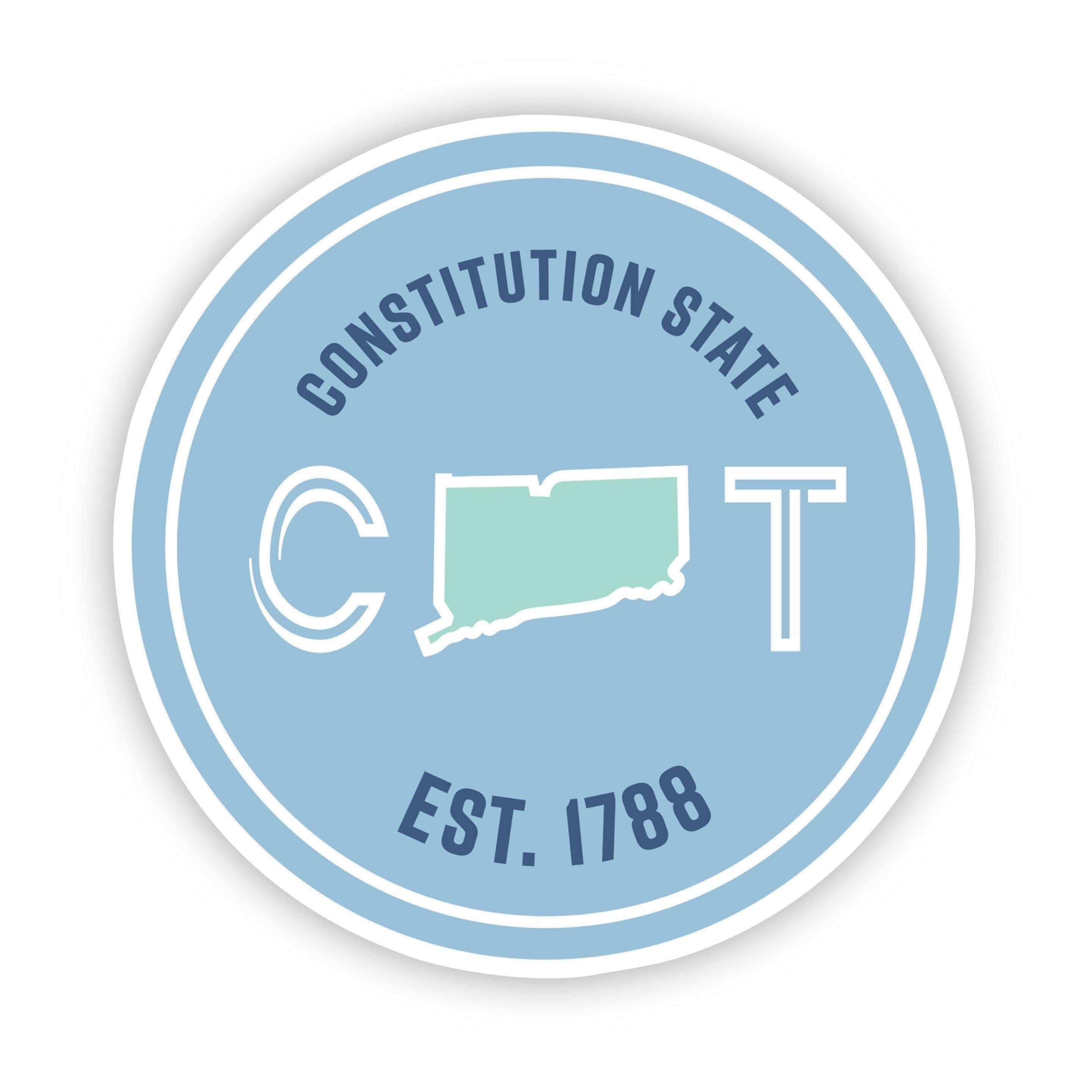  Constitution State Connecticut Sticker、mySite、elrpsem3k