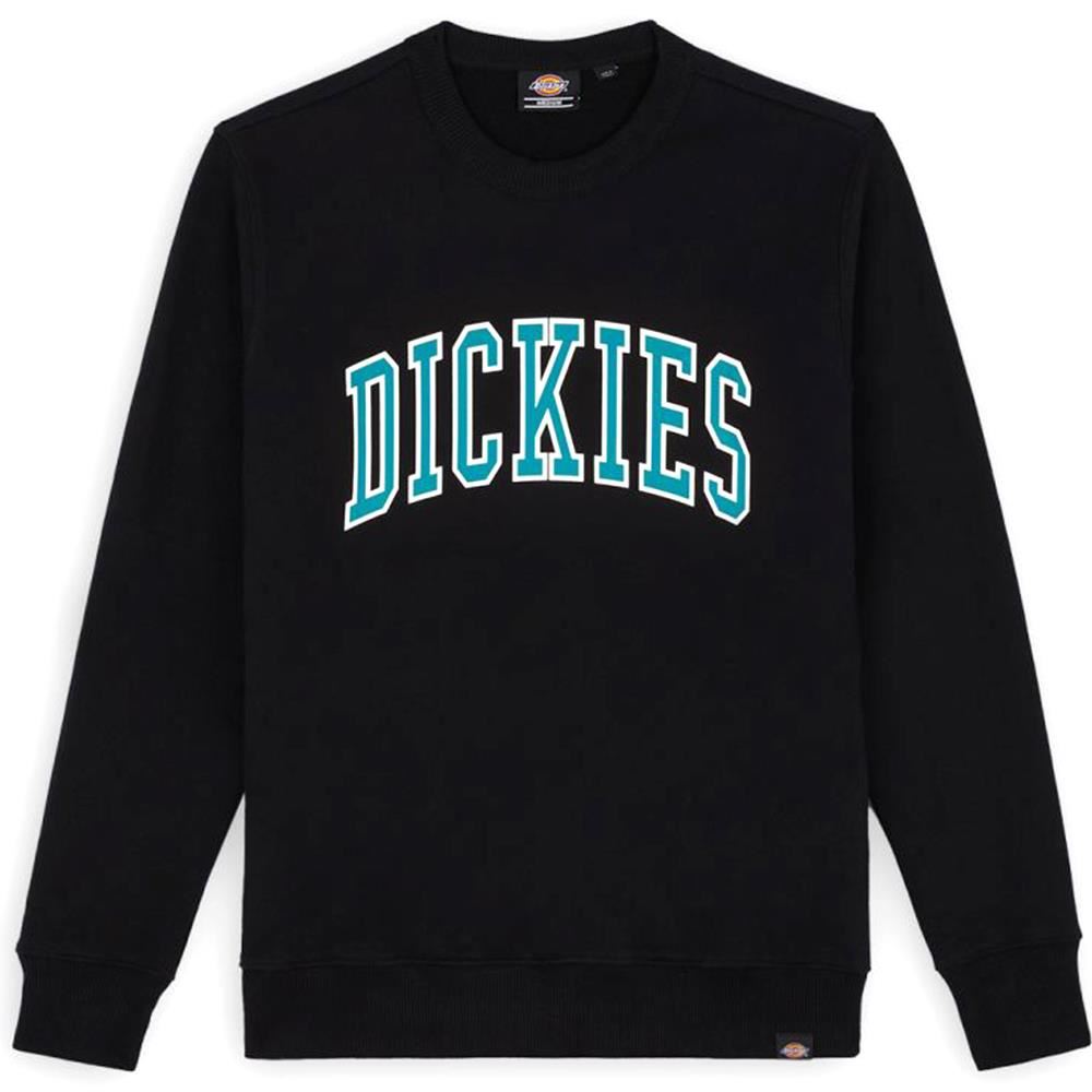  Dickies Aitkin Long Sleeve T-Shirt - Black/Deep Lake、mySite、merchandisen