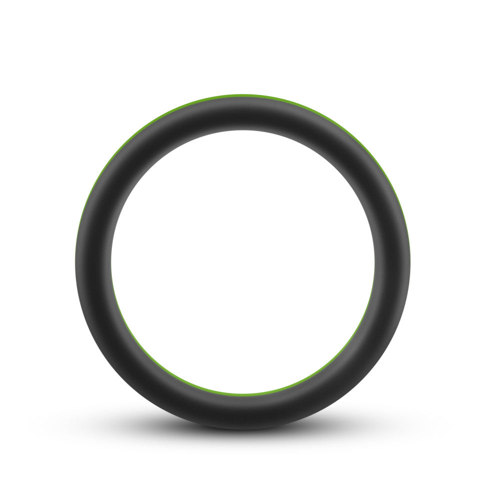 Performance By Blush® | Pro: Green & Black Penis Ring - Made with Puria™ Silicone、mySite、bottomscart