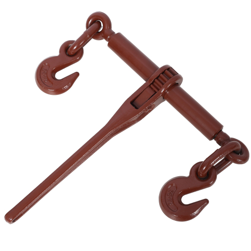 Heavy duty 3/8" – 1/2" Ratchet Binders, 9200lbs Working Load breaking, G70 Hooks Adjustable Length, 4-Pack, Red、、eastwooduniform