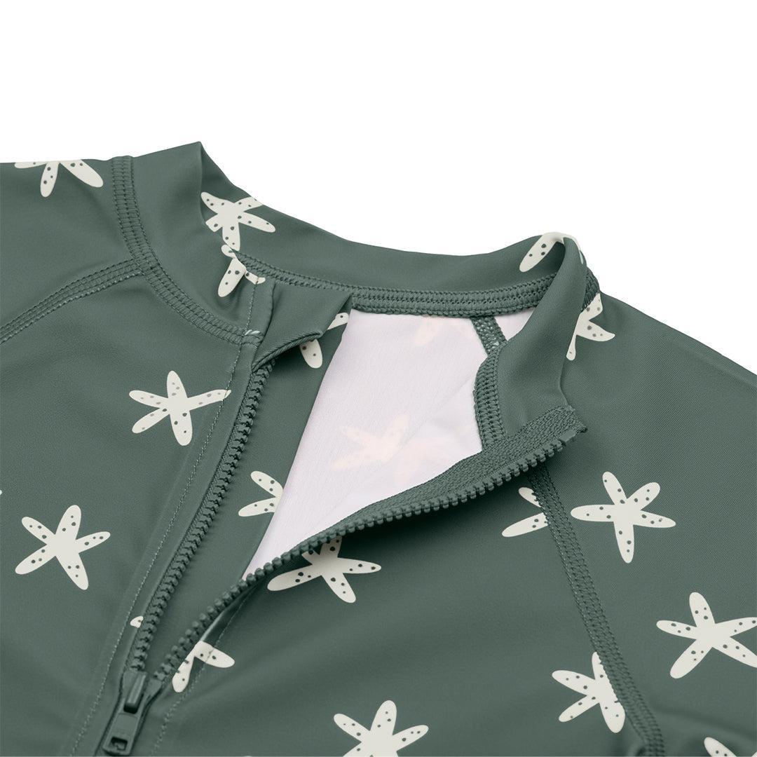  Lassig Short Sleeve Sunsuit - Deep Olive - Starfish、mySite、merchandisen