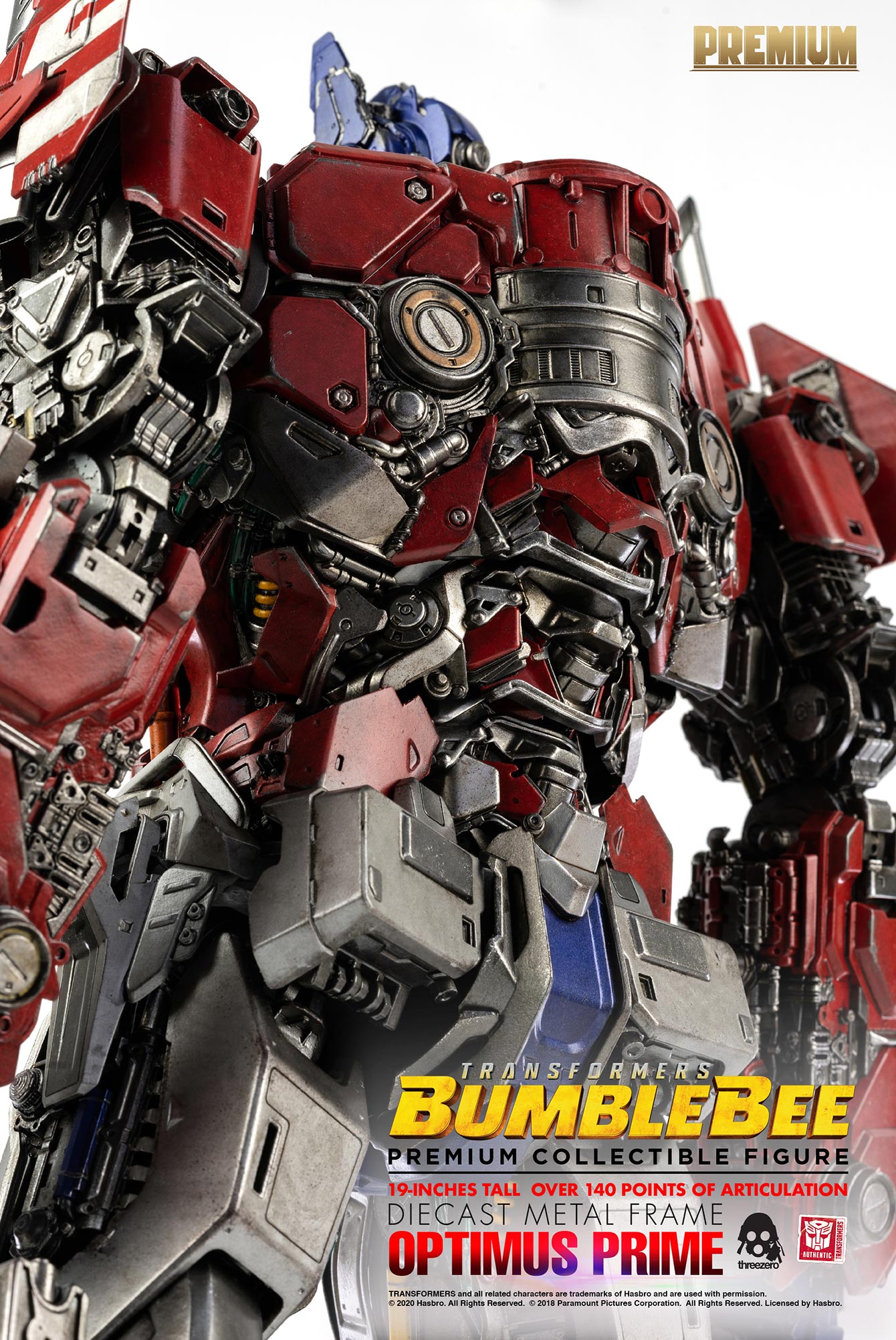 Threezero Transformers: Bumblebee Premium Collectible Optimus Prime、mySite、hgirdovlk