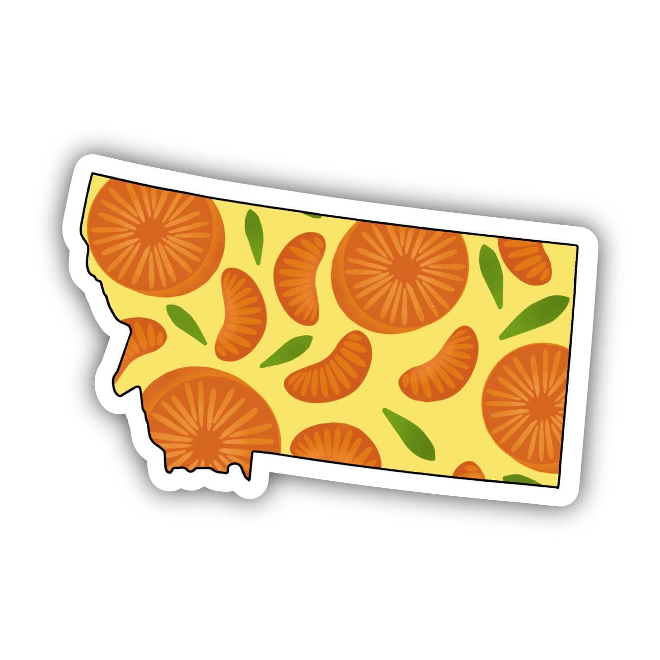  Montana Orange & Yellow Fruit Sticker、mySite、elrpsem3k