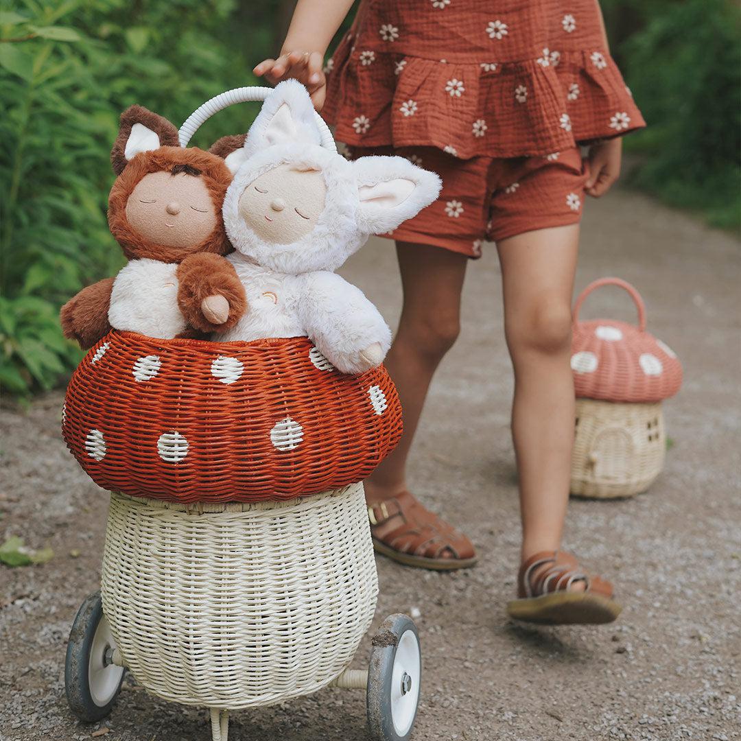  Olli Ella Cozy Dinkums Fox Doll - Finnley - Rust、mySite、merchandisen