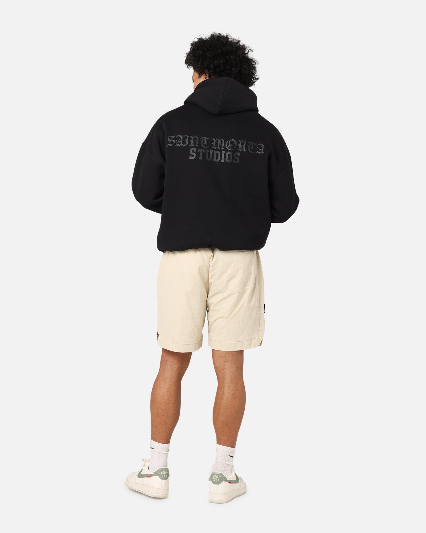 Saint Morta Studios Boxy Hoodie Black、mySite、zt4zffjzw