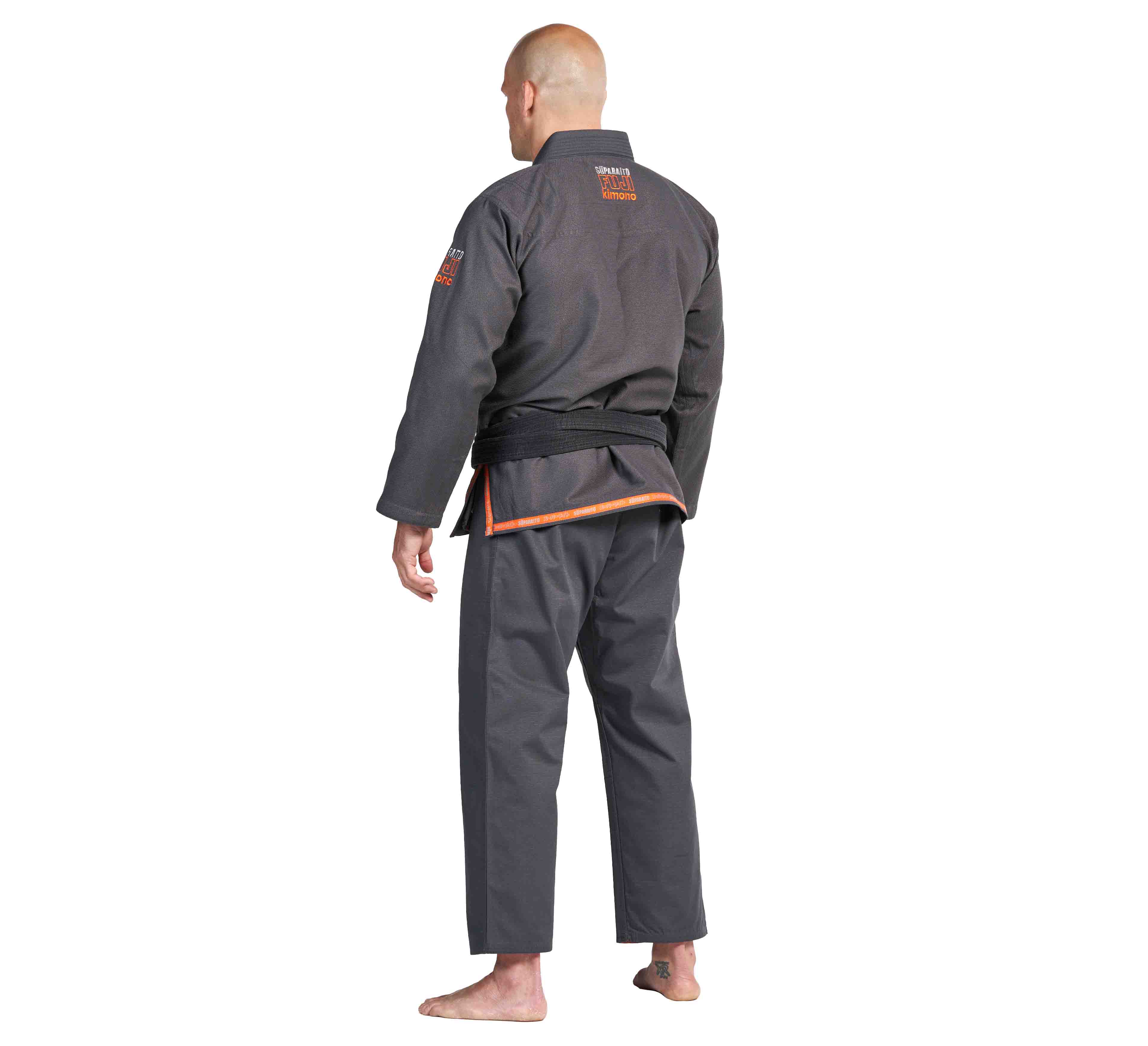 Suparaito BJJ Gi Dark Grey/Orange、mySite、gigharbornorthrealestate
