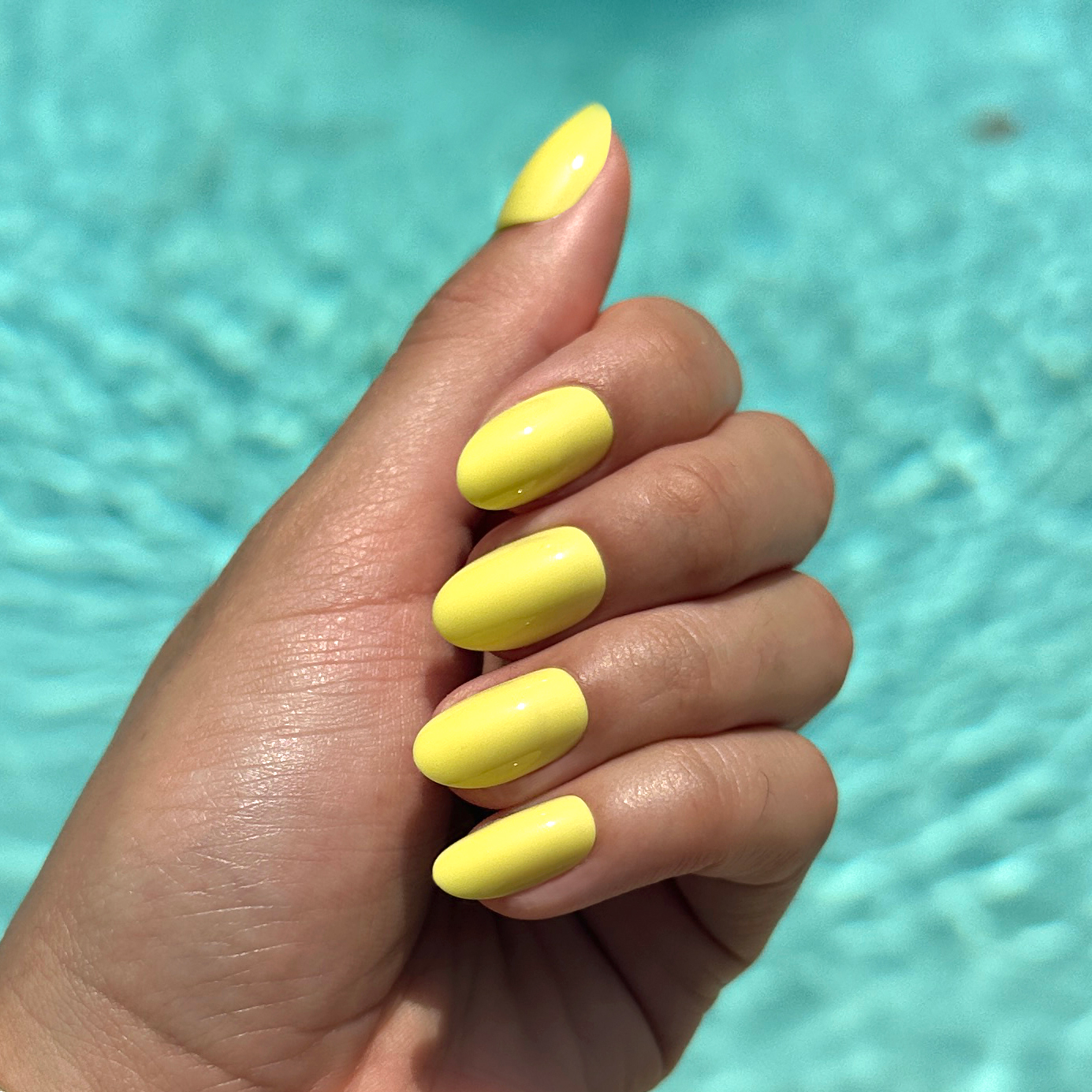 Game Set Mani - Press-On | Medium | Oval、mySite、solidvoid