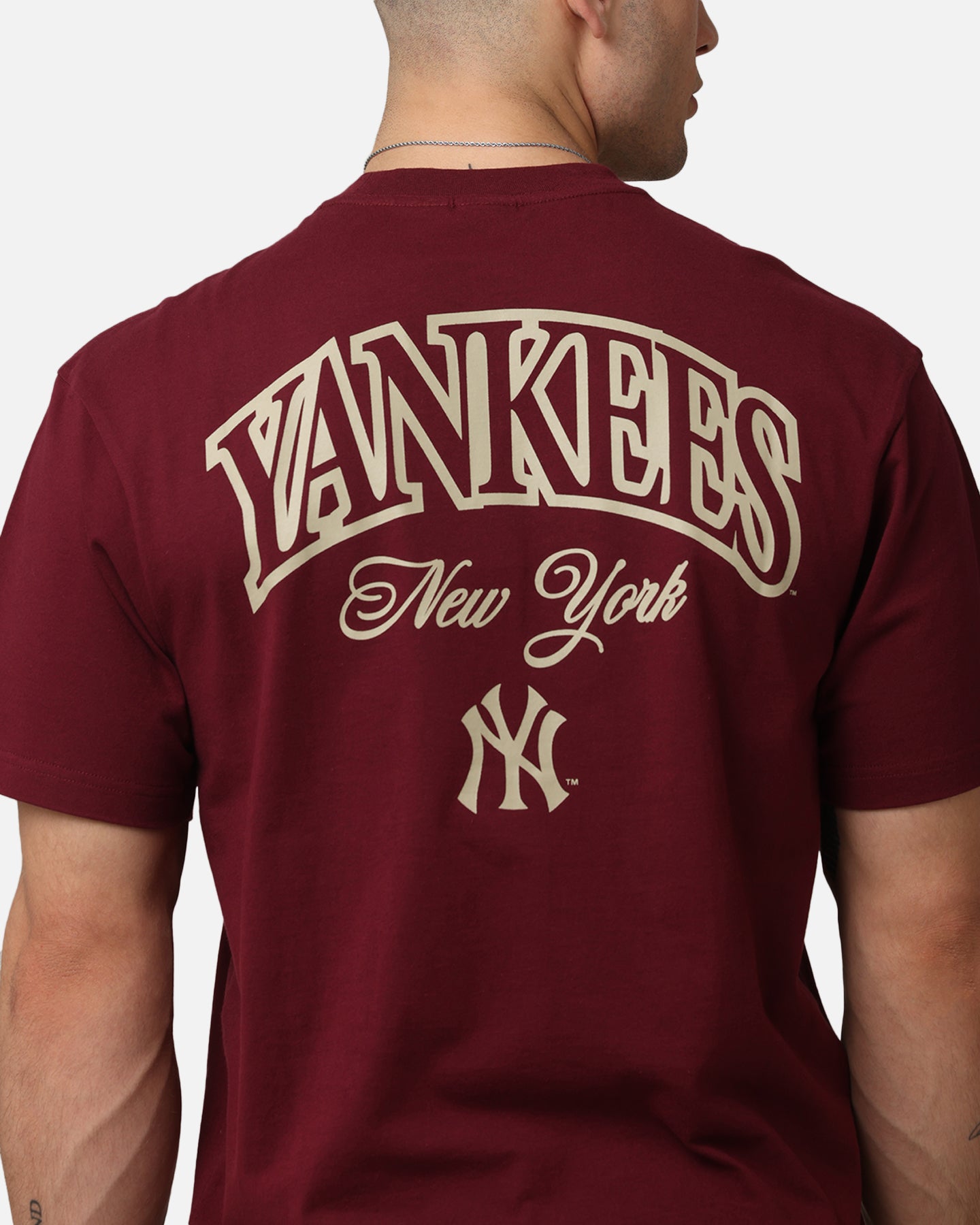 Majestic Athletic New York Yankees Kenmare City Bulge T-Shirt Maroon、mySite、zt4zffjzw