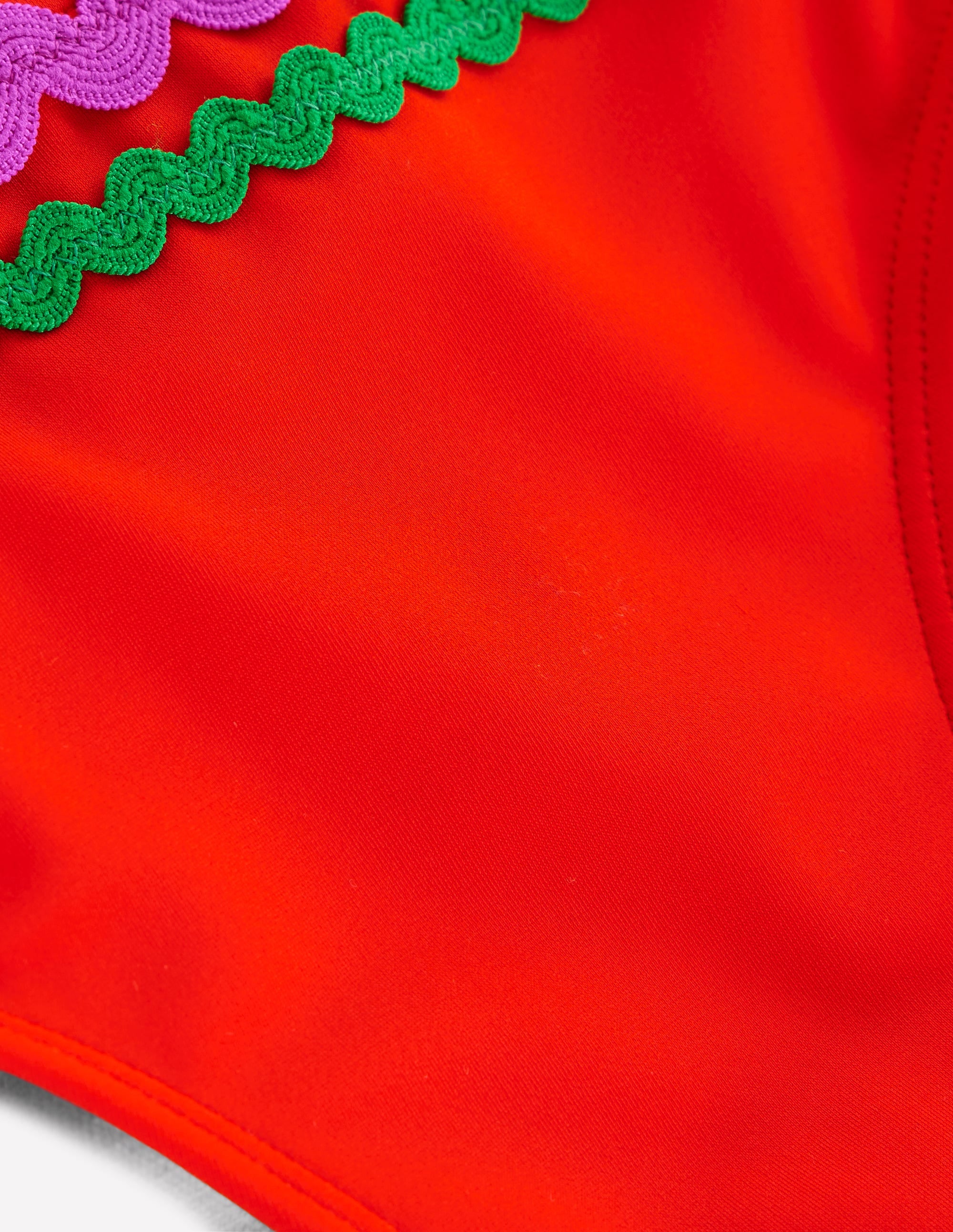  Porto Bikini Bottoms-Fire Red Rik Rak、mySite、ashleygrahame