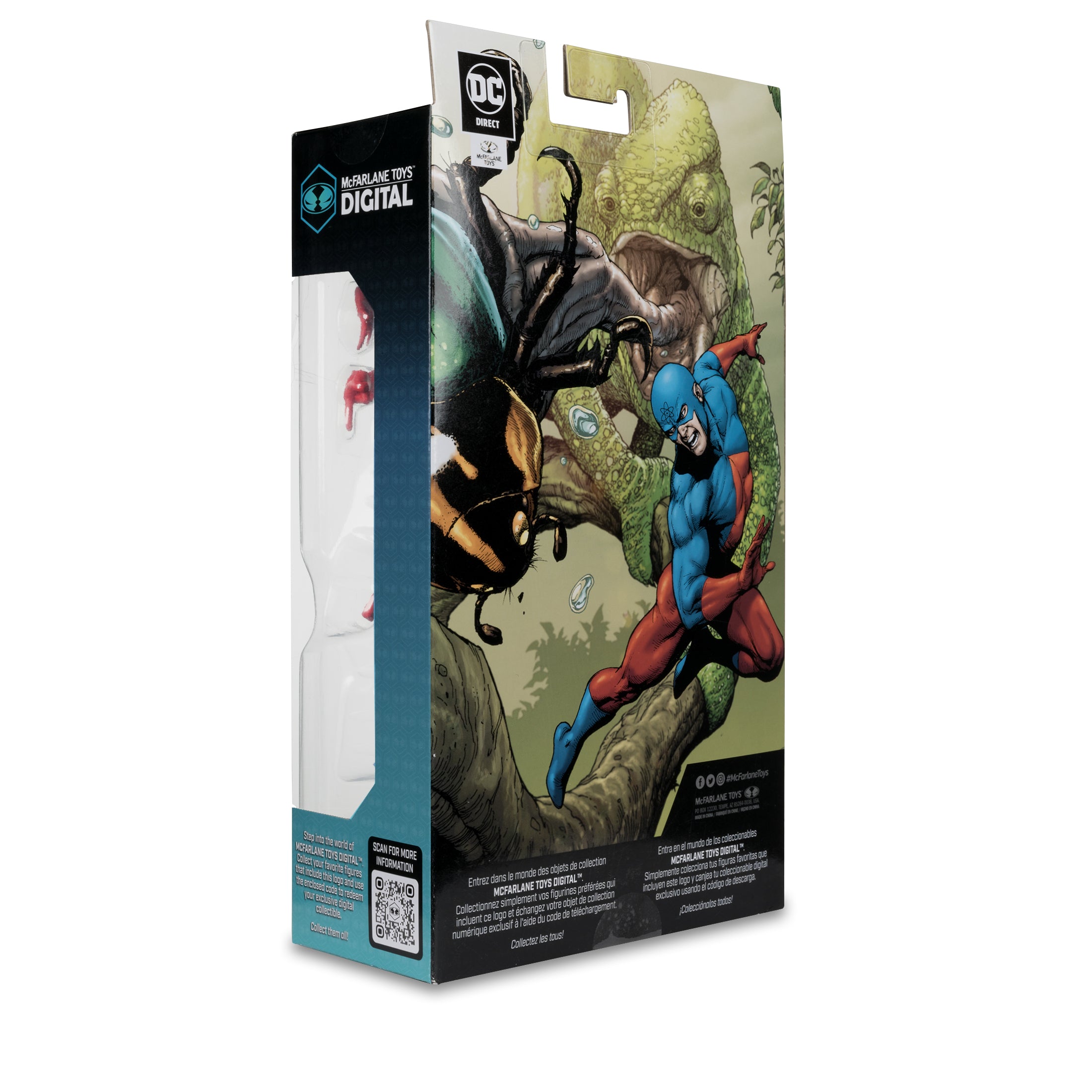 DC Direct The Atom (DC: The Silver Age) with McFarlane Toys Digital Collectible、mySite、hgirdovlk