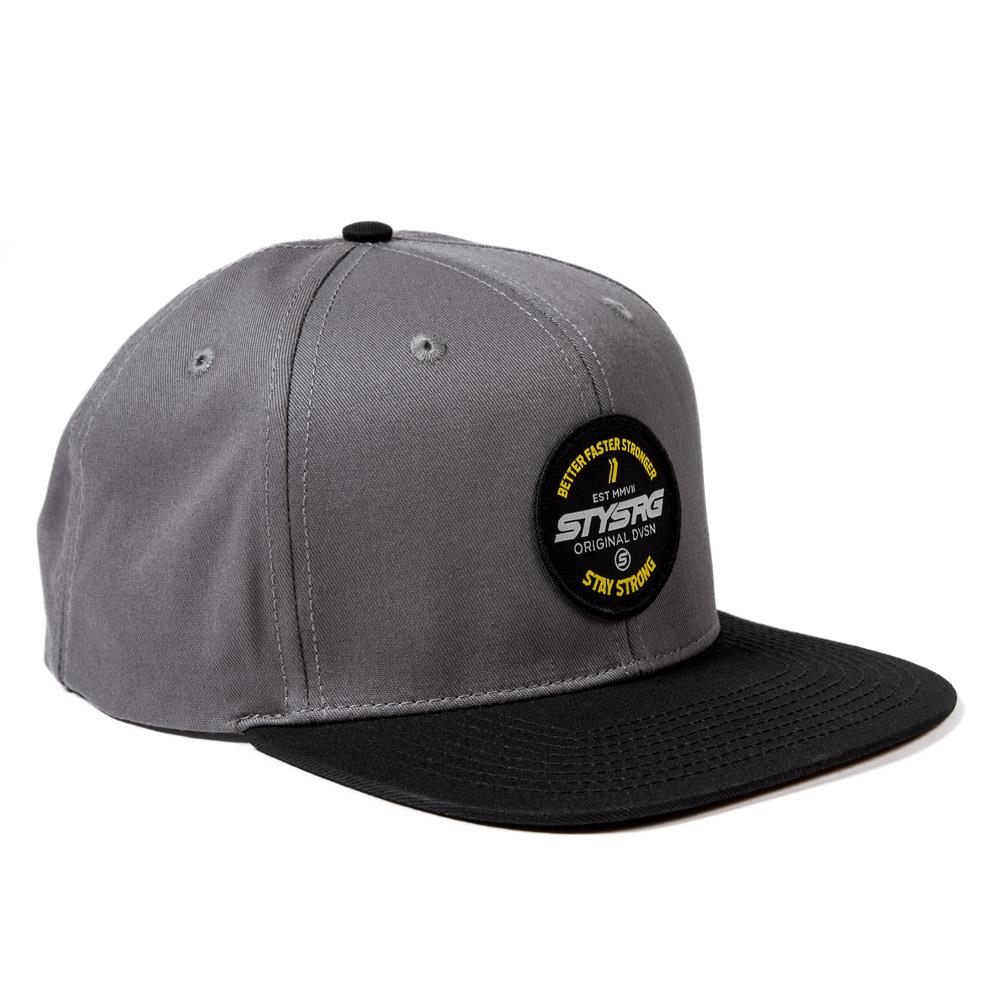  Stay Strong BFS Circle Patch Snapback Cap - Grey/Black、mySite、merchandisen