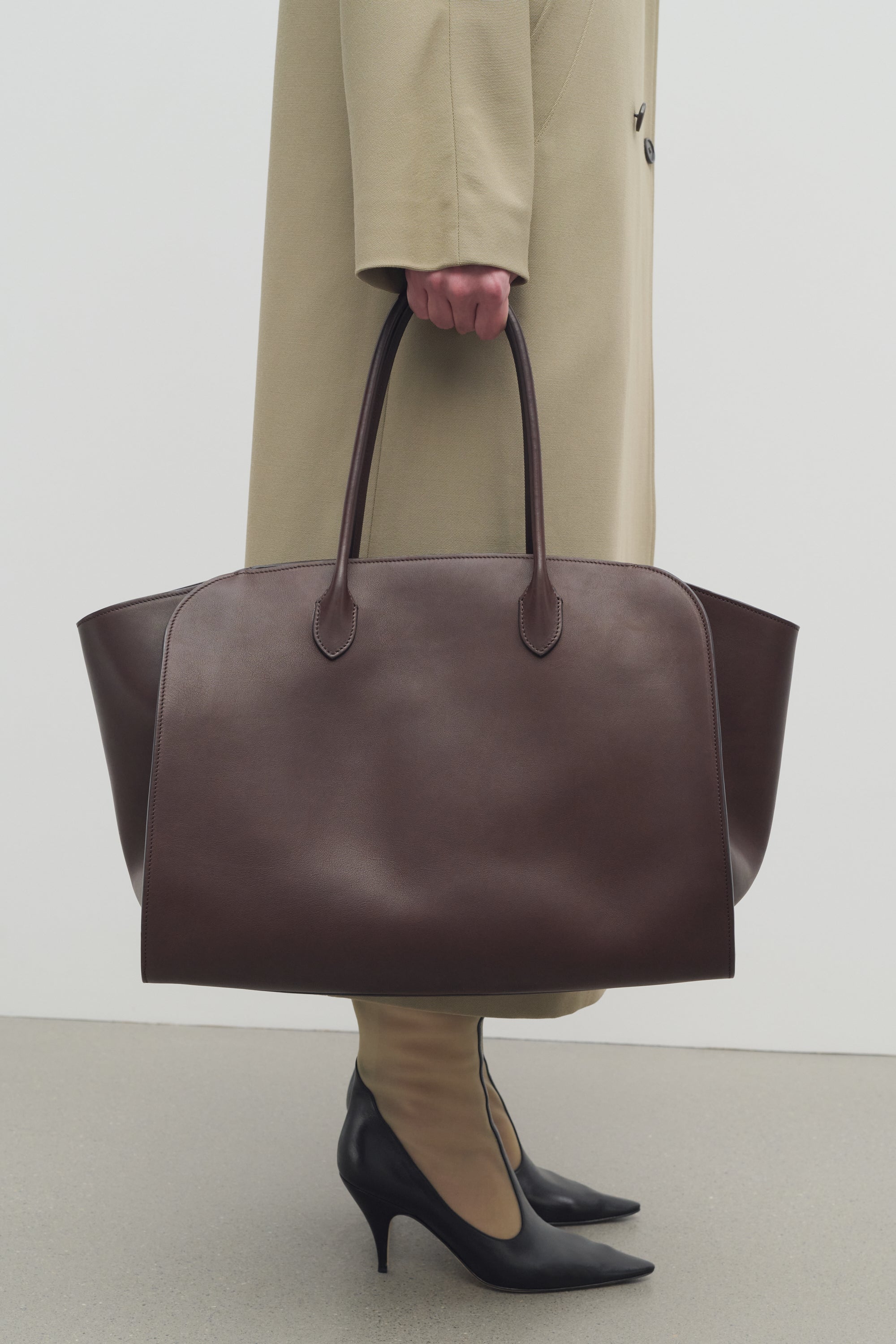 Marlo Tote Bag in Leather、mySite、aoinhome