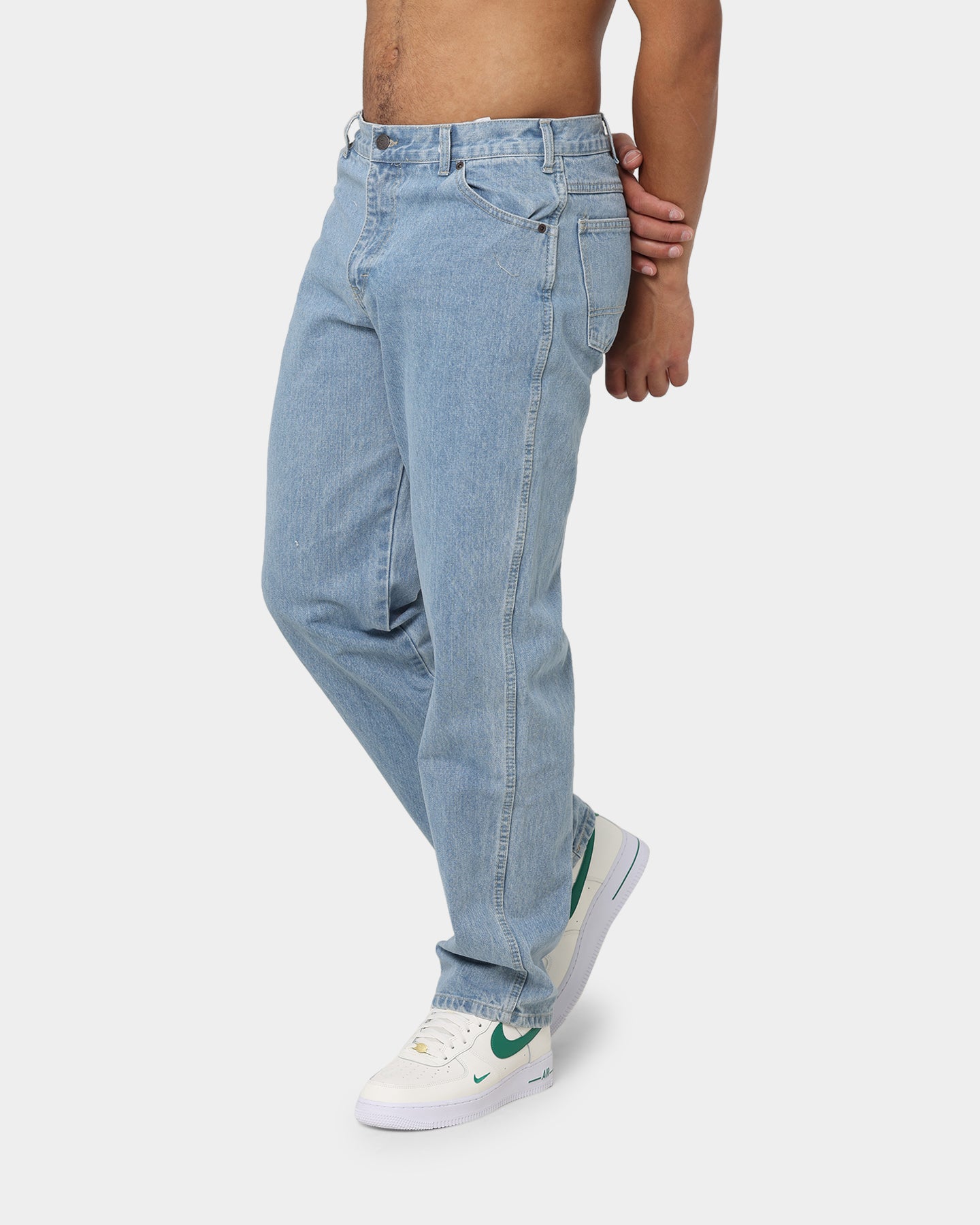 Dickies Relaxed Straight Fit Jeans Light Indigo、mySite、zt4zffjzw