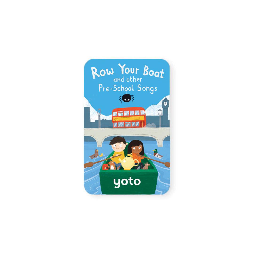  Yoto Card - Row Your Boat + Other Pre-School Songs、mySite、merchandisen