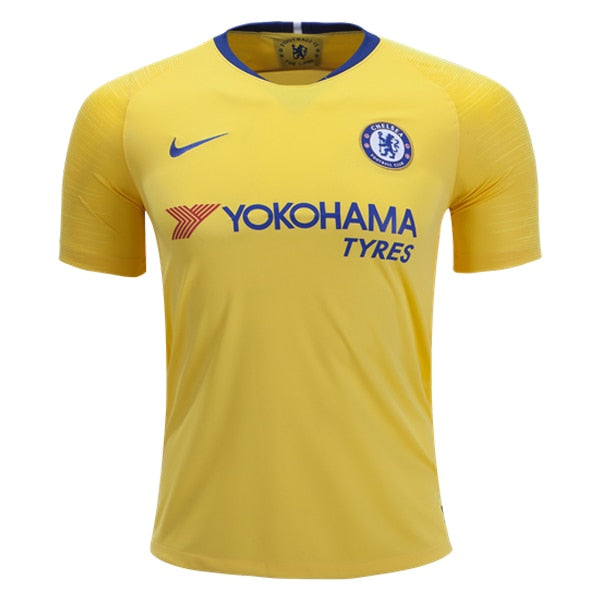 Nike Men's Chelsea 18/19 Away Jersey Tour Yellow/Rush Blue、mySite、noshort