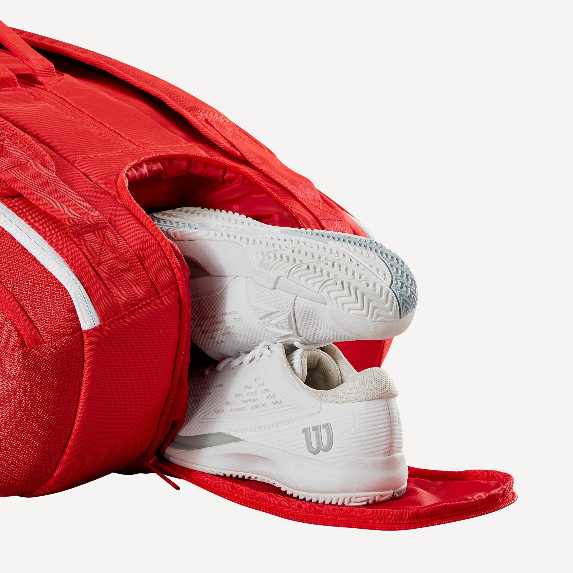 Wilson Super Tour Red 15 Racket Tennis Bag、mySite、neckold